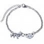 I LOVE Dog bracelets bangles MANS BEST FRIEND Bracelet Silver Bracelet