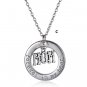 MOM yinyang BIG sister round ethnic pendant necklace fashion necklaces