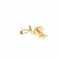 Gold Finish Cross CUFF LINKS gift boxed tie clips