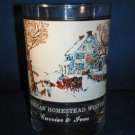 GLASSWARE AS SHOWN~CURRIER & IVES AM HOMESTEAD WINTER