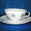 FLORAL TEA CUP AND SAUCER SET AS SHOWN SUMMIT STARDUST