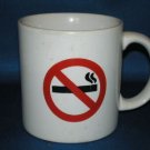 NO SMOKING COFFEE MUG AS SHOWN