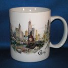 CHICAGO NOW COFFEE MUG AS SHOWN LOCATIONS ON BACK