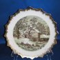 COLLECTOR PLATE CURRIER & IVES HOMESTEAD IN WINTER