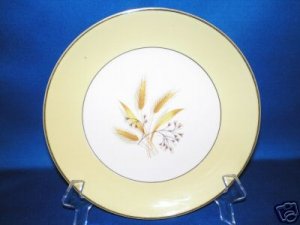 DESSERT SALAD PLATE HOMER LAUGHLIN CENTURY AUTUMN GOLD