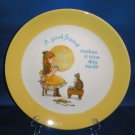 COLLECTOR PLATE A GOOD FRIEND MAKES A NICE DAY NICER