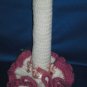 CHRISTMAS DECORATION AS SHOWN HOMEMADE CANDLE