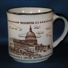 WASHINGTON DC U.S. CAPITOL BUILDING COFFEE MUG