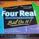 FOUR REAL TRIVIA PARTY BOARD CARD GAME