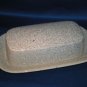COVERED BUTTER DISH~MIKASA ULTRASTONE