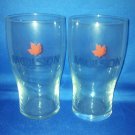 GLASSWARE AS SHOWN-SET OF 2 MOLSON BEER GLASSES