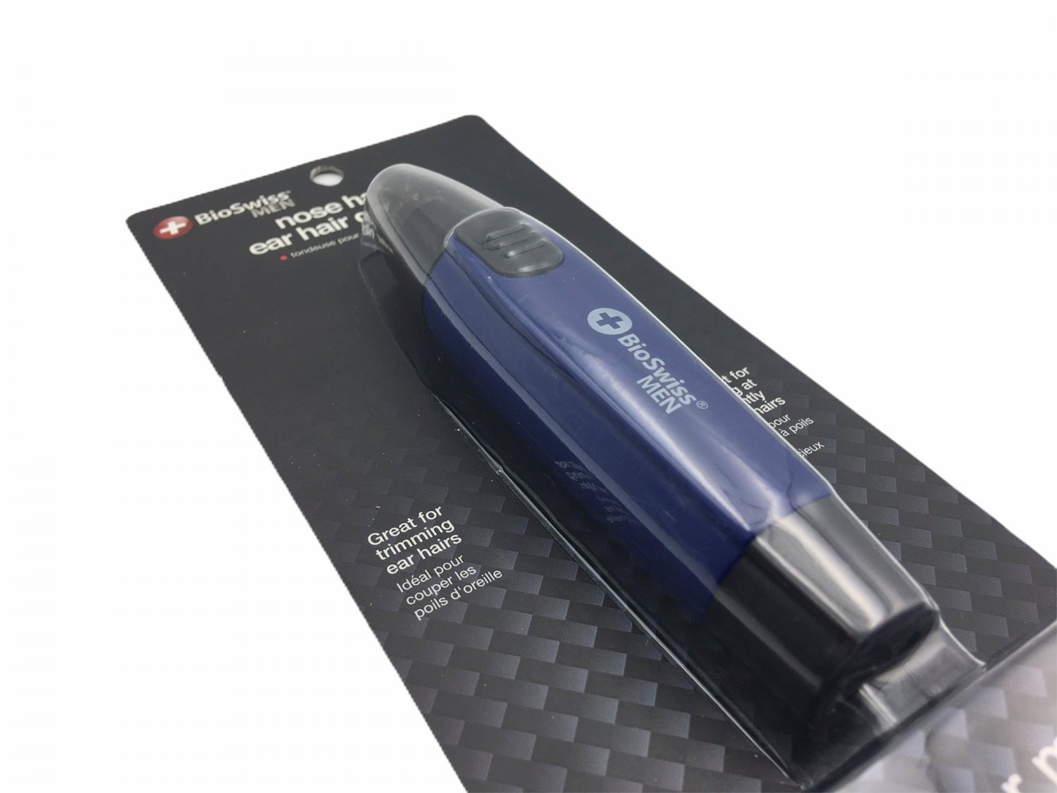 BioSwiss Battery Operated Nose Hair and Ear Hair Trimmer