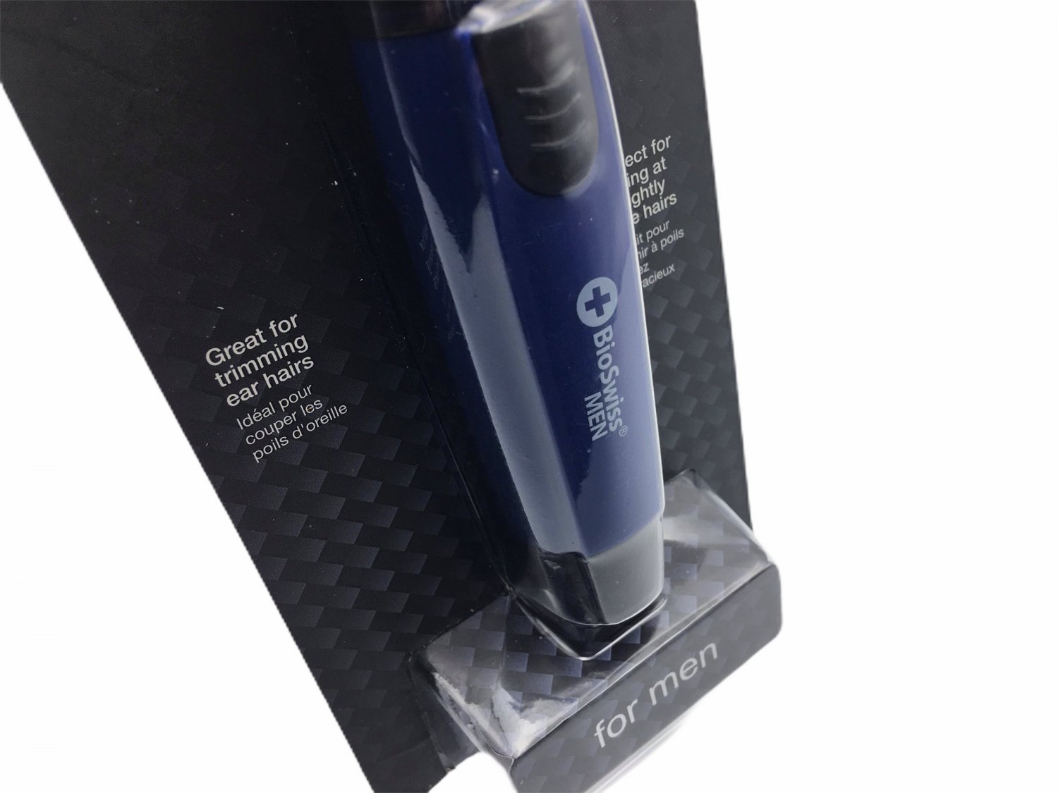 BioSwiss Battery Operated Nose Hair and Ear Hair Trimmer