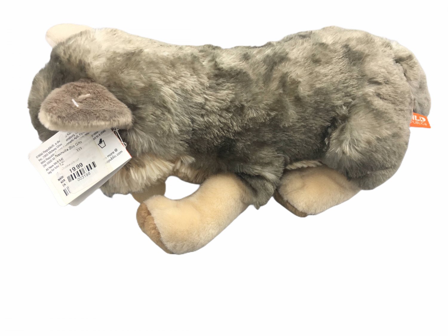 wild republic cuddlekins wolf