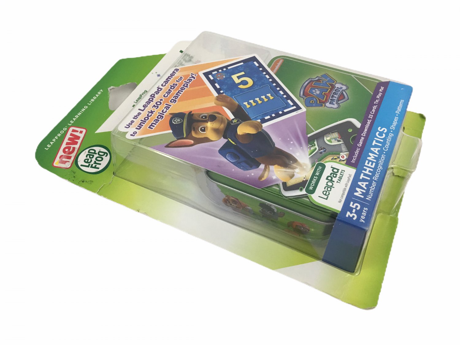leapfrog imagicard paw patrol learning game