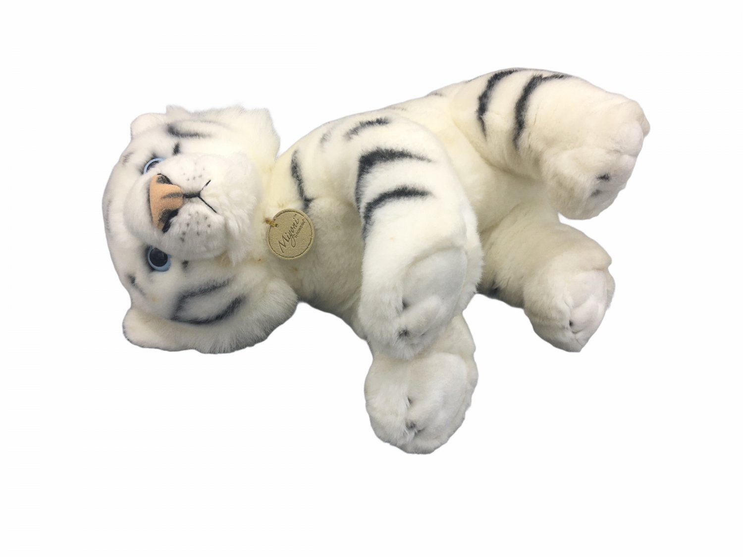 plush white tiger