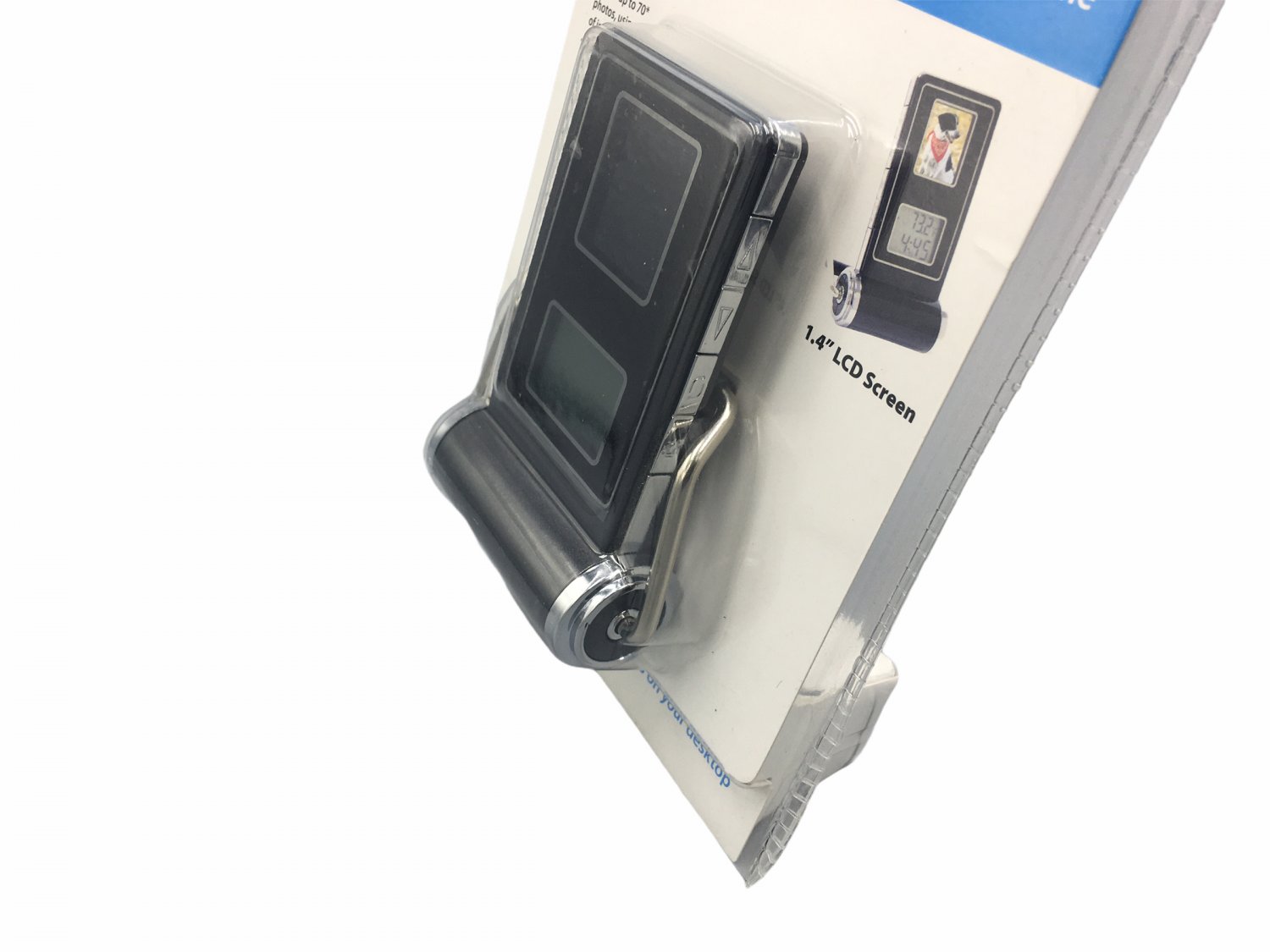 Sharper Image USB Digital Photo Keychain & Vuescape 1.4" Digital Photo Frame