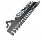 Black 20 Hook Metal Wall Mount Key Holder â Ideal for Organizing Keys, Medals & Accessories