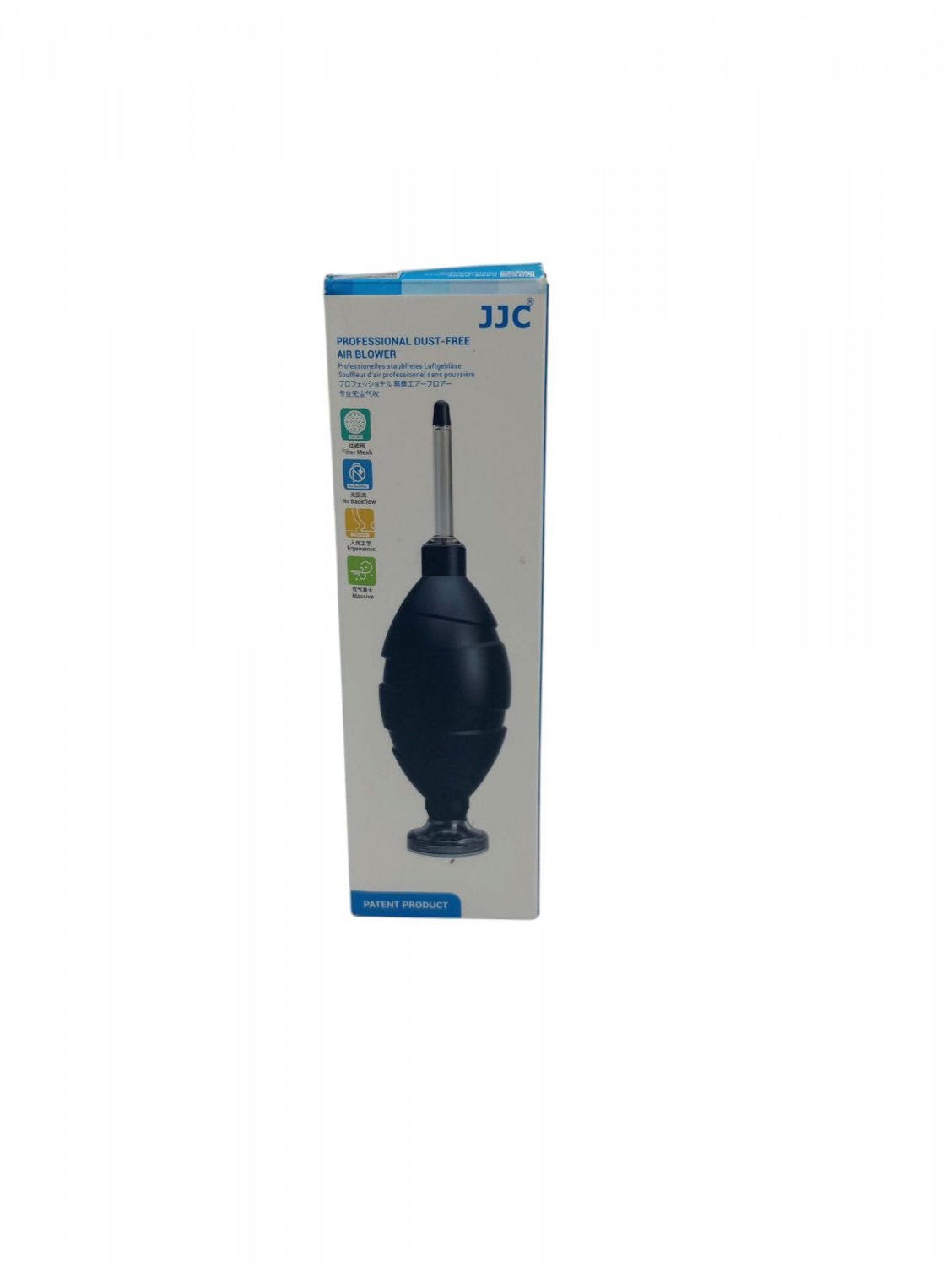 JJC CL-DF1BK Professional Clean Air Blower Safe, Dust-Free Cleaning for Your Camera Gear