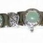 Women's Silver and Turquoise Watch