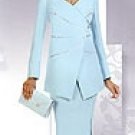 Size 22 Crystal Blue Nubiano Woman's Suit
