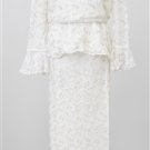 Woman's Ashro 626682 Beaded Lace 2pc Dress