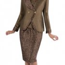 Woman's SZ 26  Tally Taylor 4366 Animal Print 3pc Suit