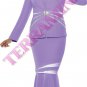 Susanna 3466 Rhinestone and Satin Trim 3pc SuitWoman's Silver Size 10