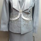 Silver Gray Elite Champagne Suit