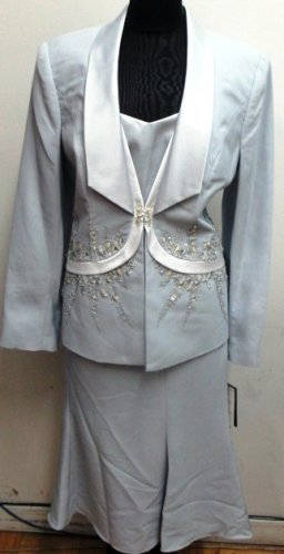 Silver Gray Elite Champagne Suit