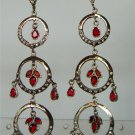 sz 5 cz Indian designer Handmade twotone bangle bracelet jewelery