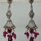 sz 5 cz Indian traditional Handmade twotone bangle bracelet jewelery