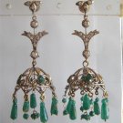 sz 4.5 cz traditional India Handmade twotone bangle bracelet jewelery