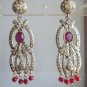 sz 5 cz traditional India Handmade twotone bangle bracelet jewelery