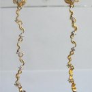 red matching antique style cz dangler earing jewelery