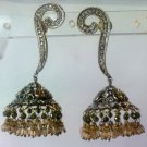 green matching antique style cz chandelier earing jewelery