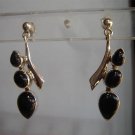 maroon matching antique style cz dangler earing jewelery