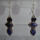 black matching antique style cz dangler earing jewelery