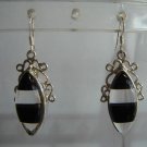 pink matching antique style cz dangler earing jewelery