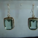 pink matching antique style cz dangler earing jewelery