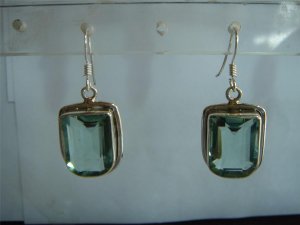 pink matching antique style cz dangler earing jewelery