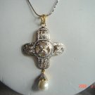 pastel green matching antique style cz dangler earing jewelery