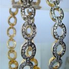 multicolour matching antique style cz dangler earing jewelery