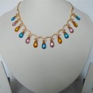 cz ruby emerald cz antique style chandelier earing jewelery