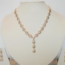 cz pink matching antique style dangler earing jewelery