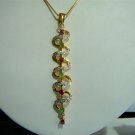 solitaire cz Necklace earing indian ethnic jewelery set