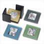 Glass Photo Coaster Set - 38719