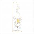 Vintage Crystal Drop Candle Holder - 39058