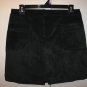 Lilly Pulitzer black pig suede skirt Size 10 P