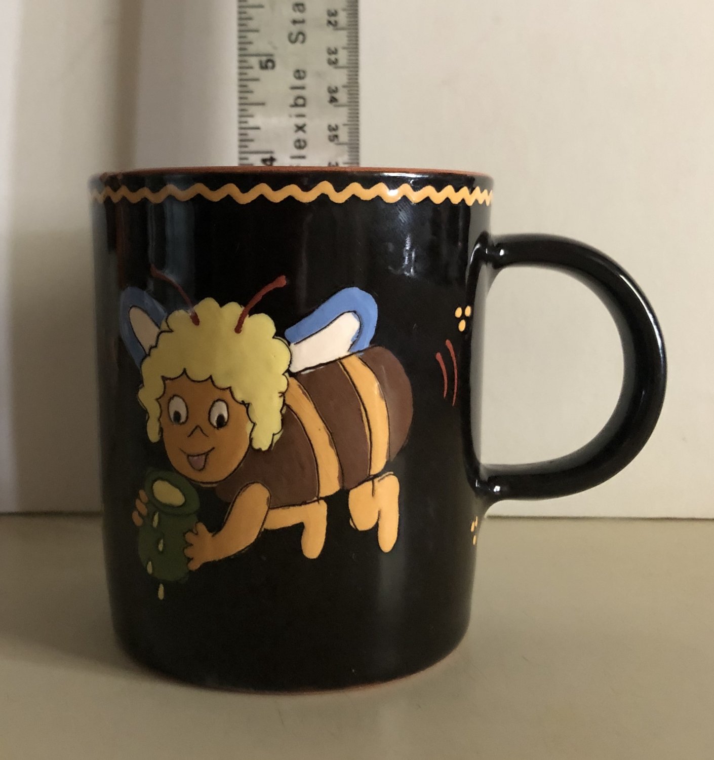 Honey Bee Coffee Mug, Switzerland, Honig-Zangger